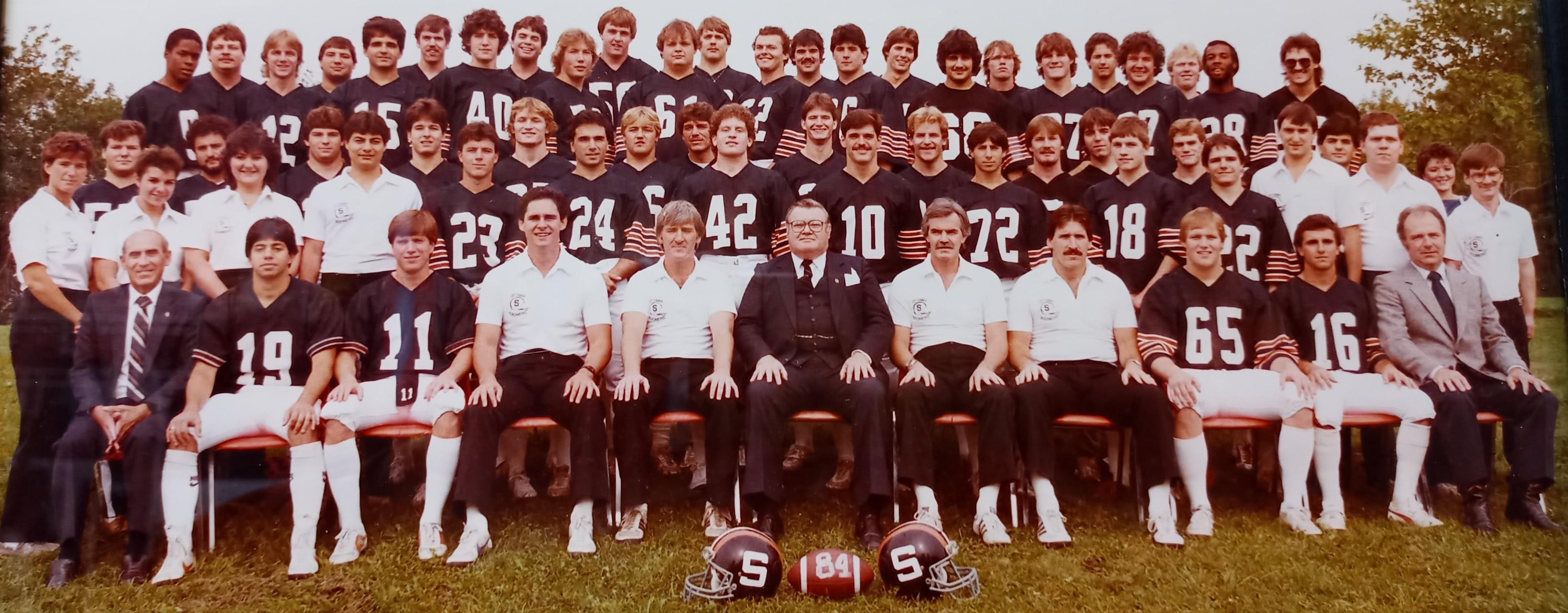 1984 Ottawa Sooners National Championship team photo